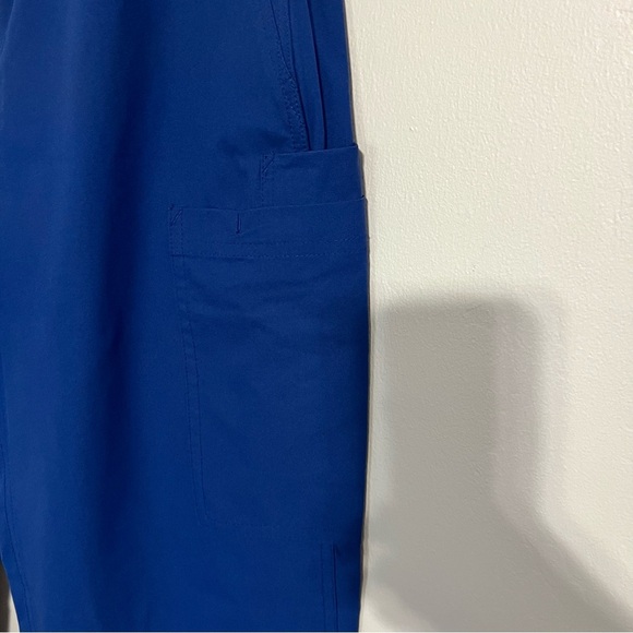 Carhartt Force Essentials Straight Leg Scrub Pants Blue size Medium Short - Picture 4 of 10